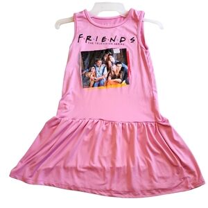 NEW Friends TV Show Sleeveless Dress Pullover Crew Neck Girls Size M (7-8)